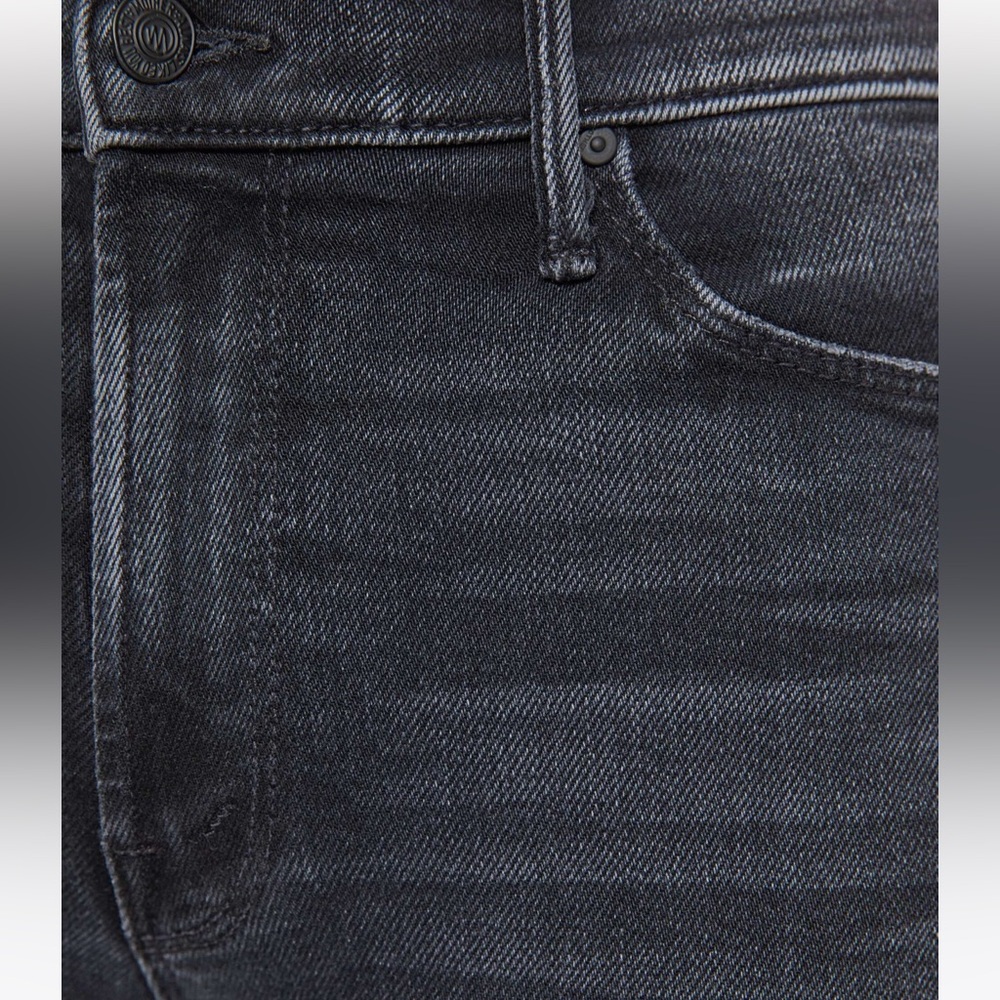 Mother the midrise dazzler flood size 24 black - Picture 5 of 7
